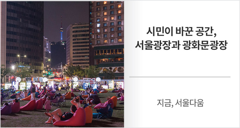 지금, 서울다움 : 시민이 바꾼 공간,서울광장과 광화문광장