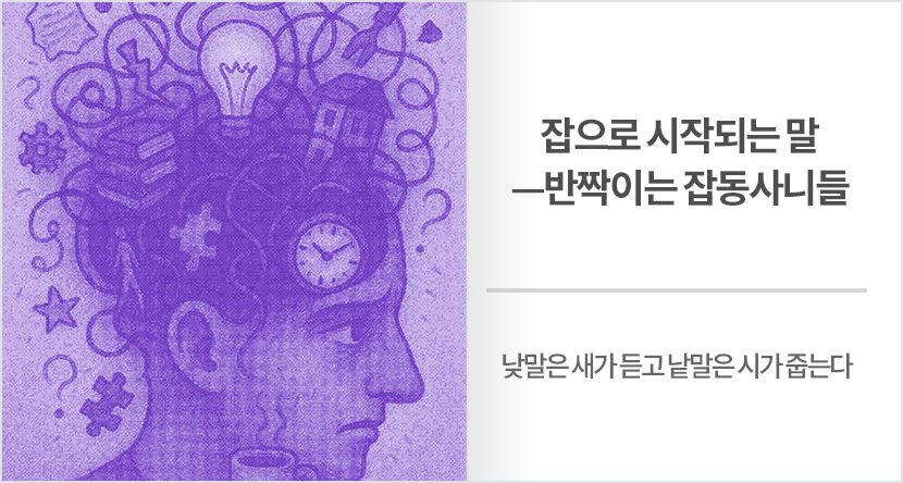잡으로 시작되는 말—반짝이는 잡동사니들